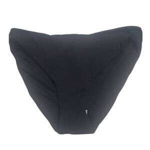 NWT-Women's Plus Swimwear in Size 2X, high-waisted-high leg bottom-color Black